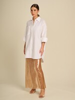 Mirage Skirt Sequinces Natural