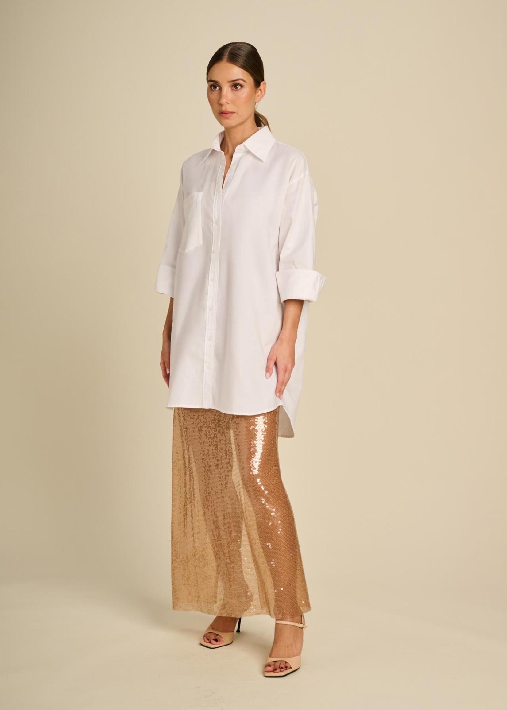 Harmony Blouse Oxford White