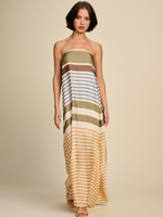 Dress Rule N°76 Boho Stripes Jungle Green/Denim