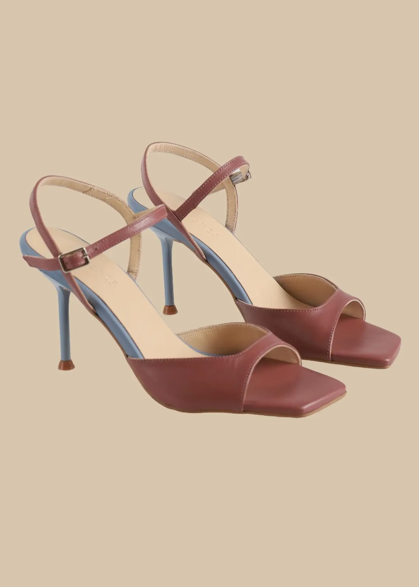 San Diego Sandal High Heel Sienna Mix