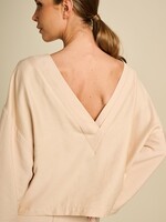 Delicate Blouse Hammered Rayon Powder