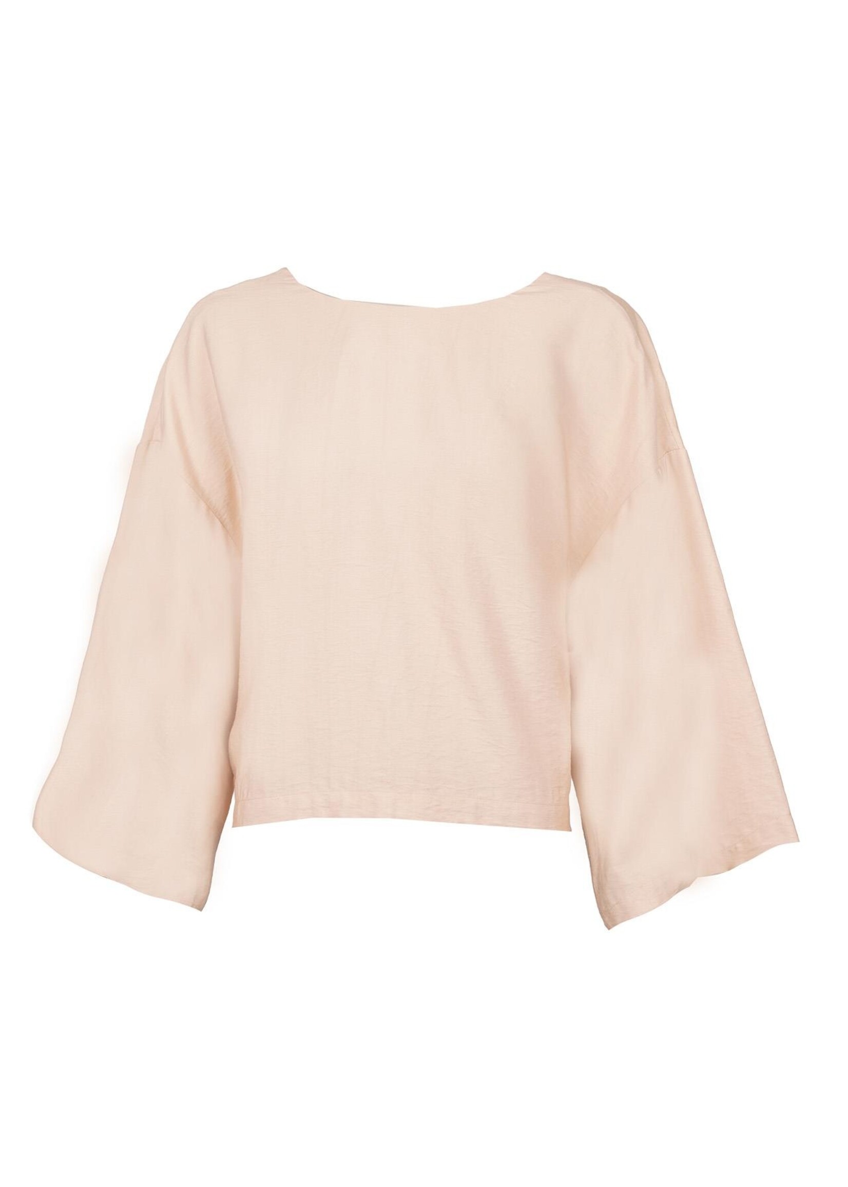 Delicate Blouse Hammered Rayon Powder