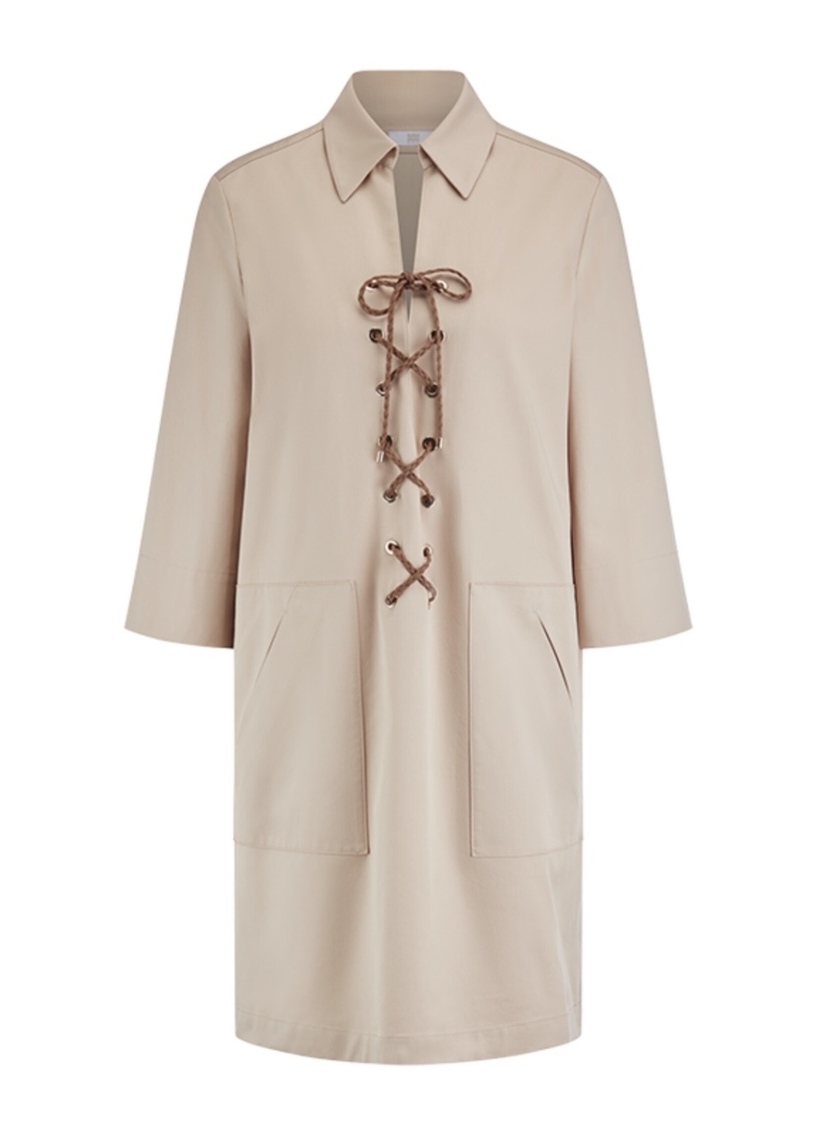Safaridress Shirt With Lacing