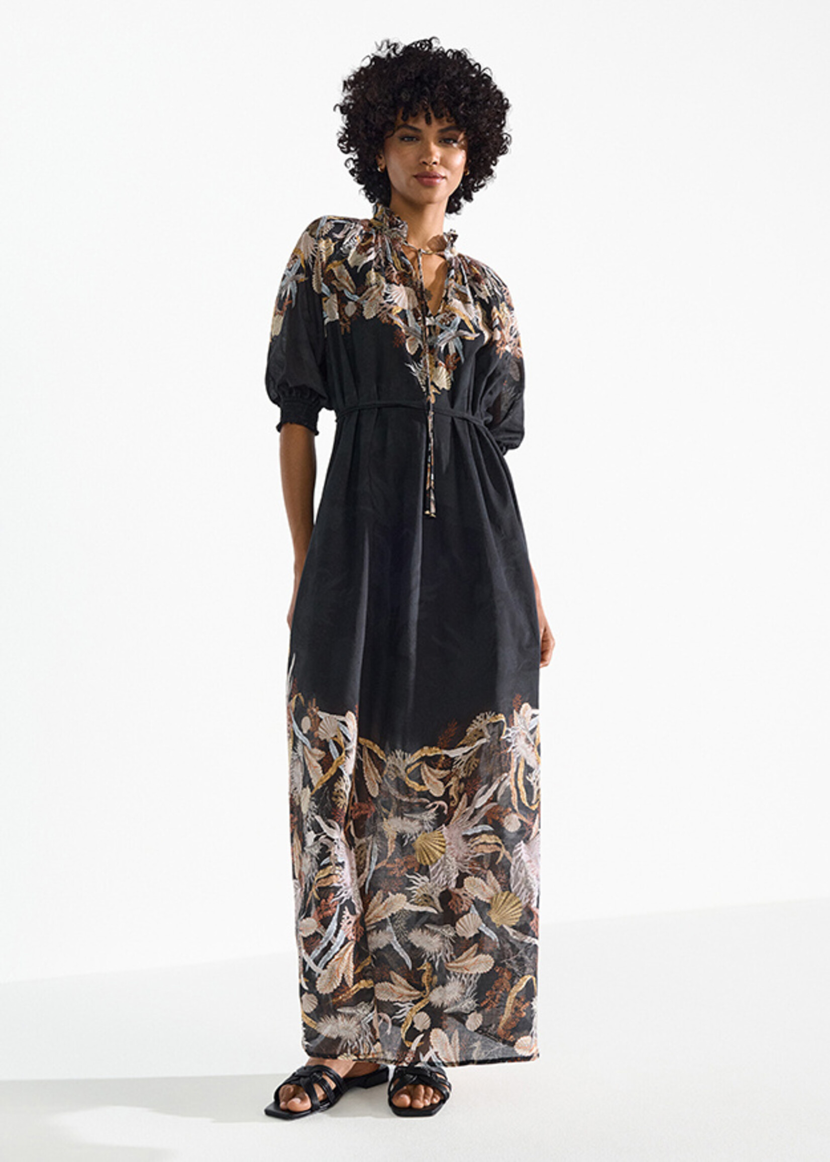 Dress With Underwater Print