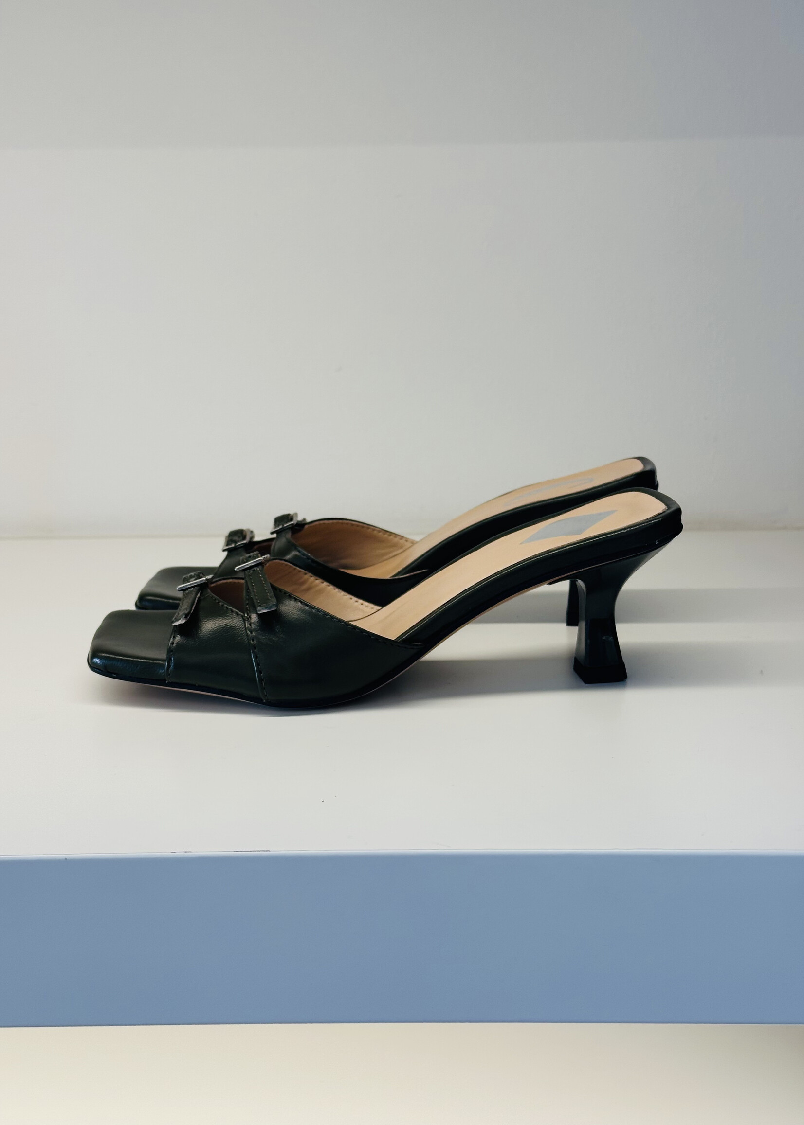 Giulia Nappa Khaki Slip-On