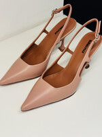 Nude slingback