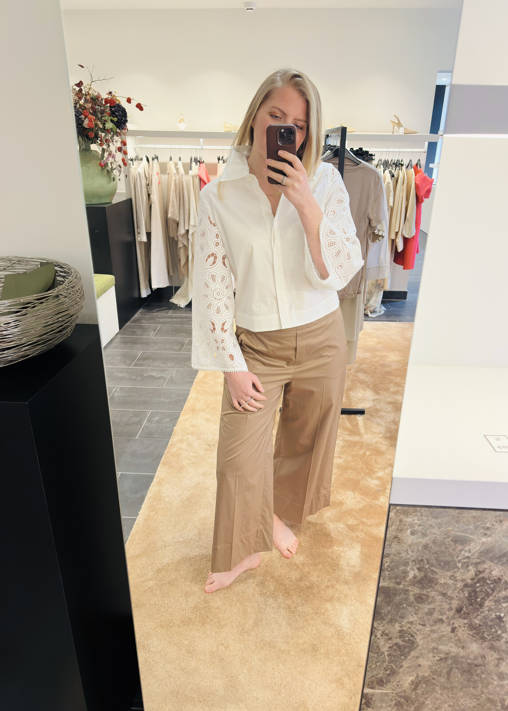 Pants Wide Fit Coconut