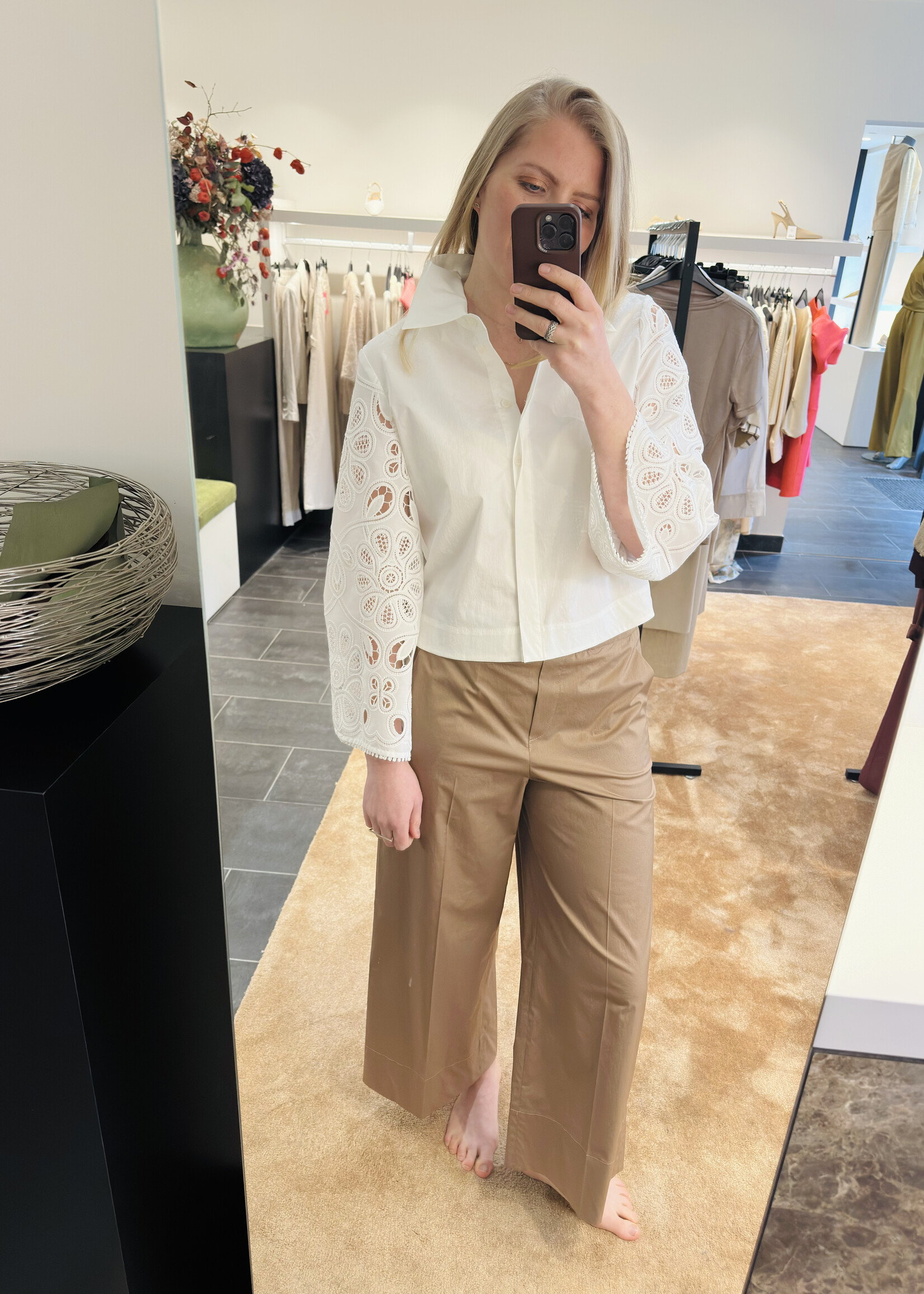 Pants Wide Fit Coconut