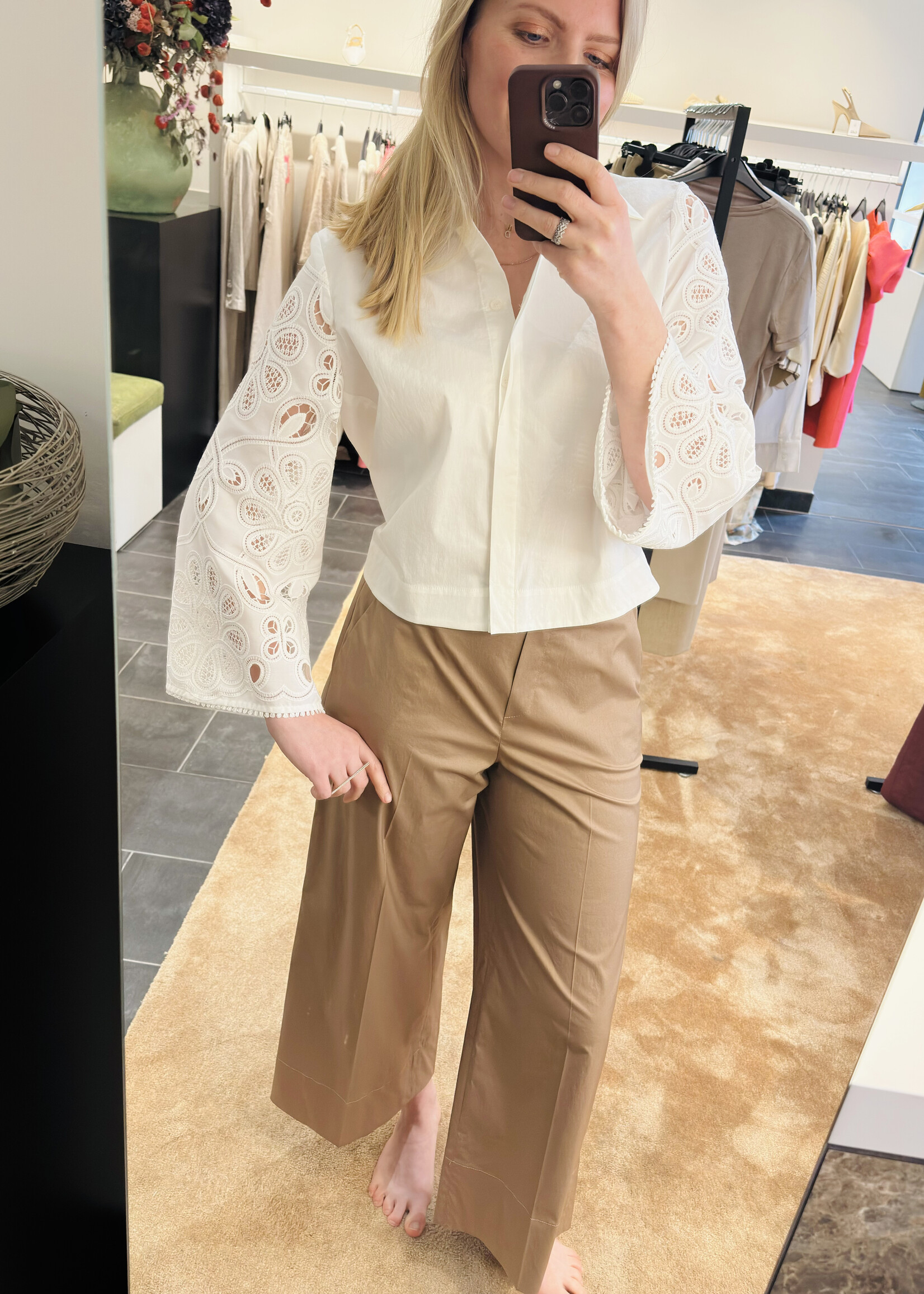 Pants Wide Fit Coconut