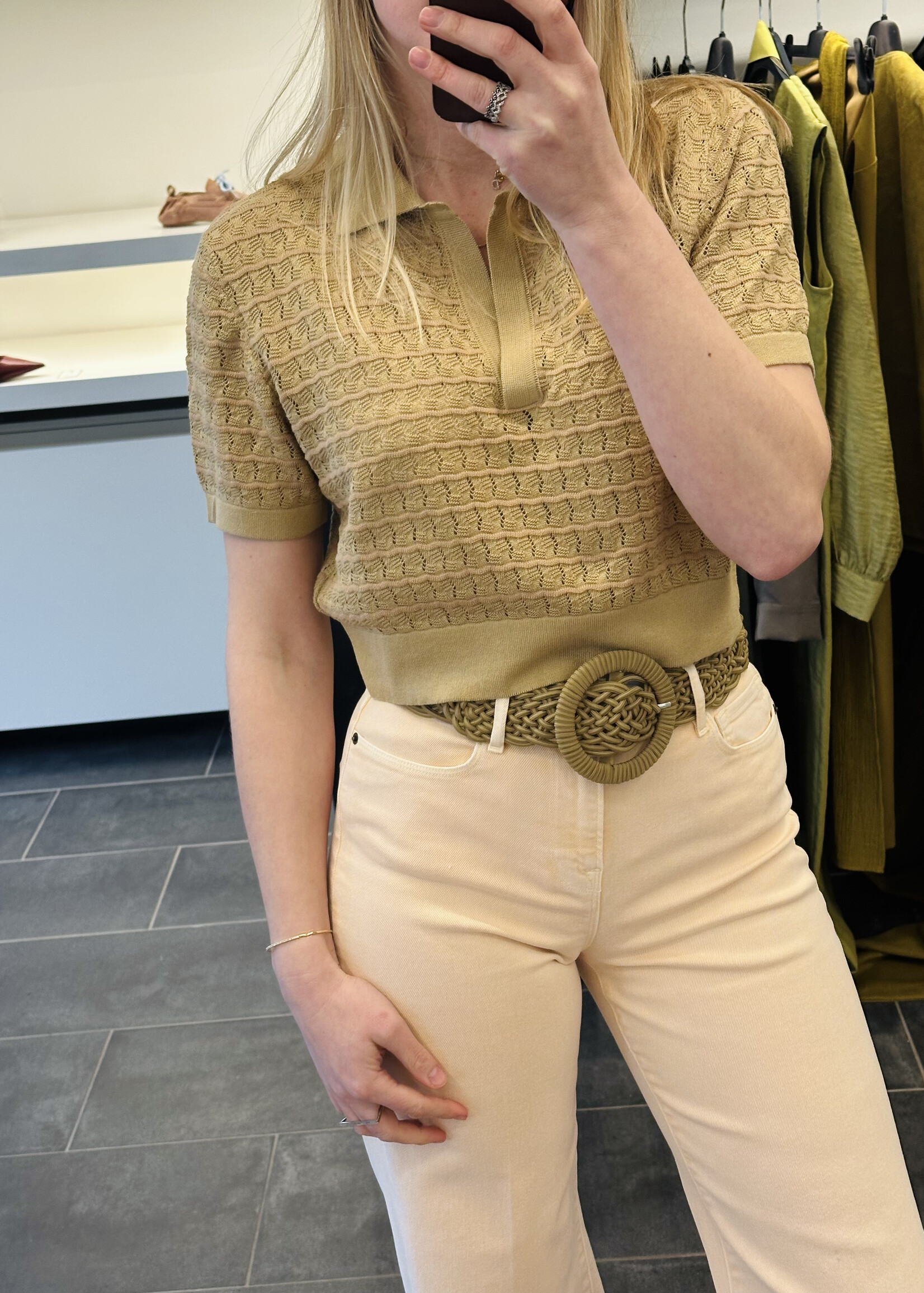 Viterbo Polo Shirt Camel