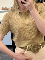 Viterbo Polo Shirt Camel