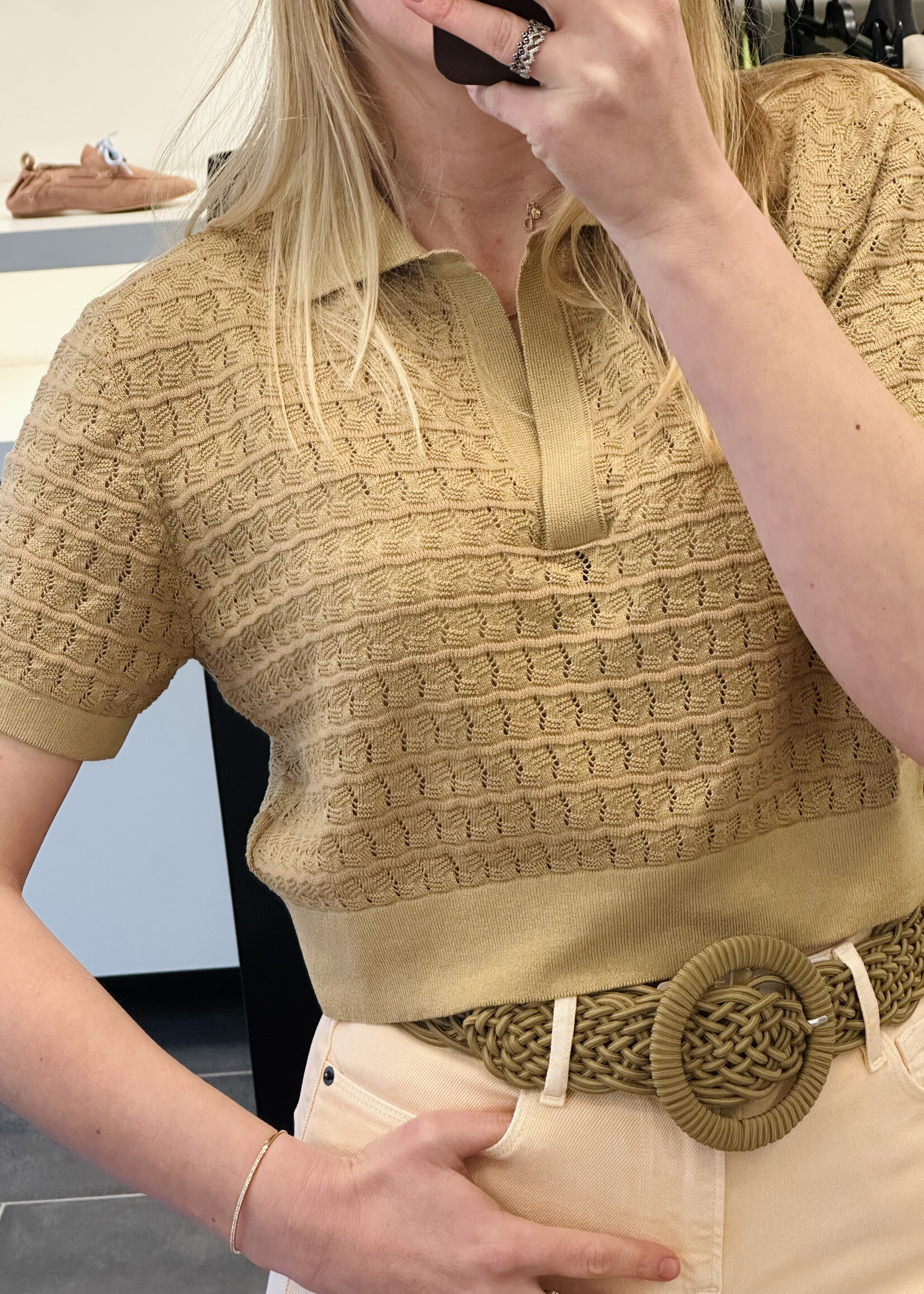 Viterbo Polo Shirt Camel