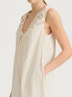 Jaisie Dress Cream Stripe