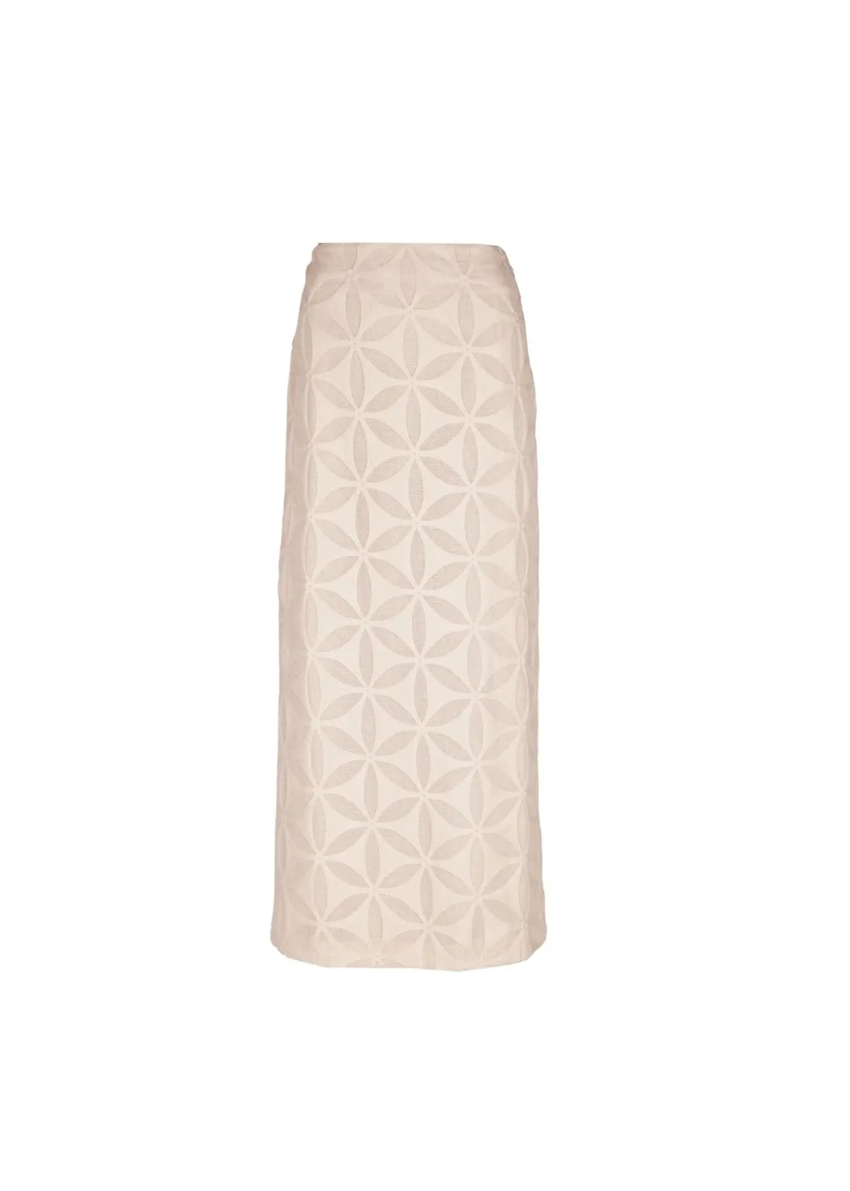 Minimal Skirt Echo Lace Ivory