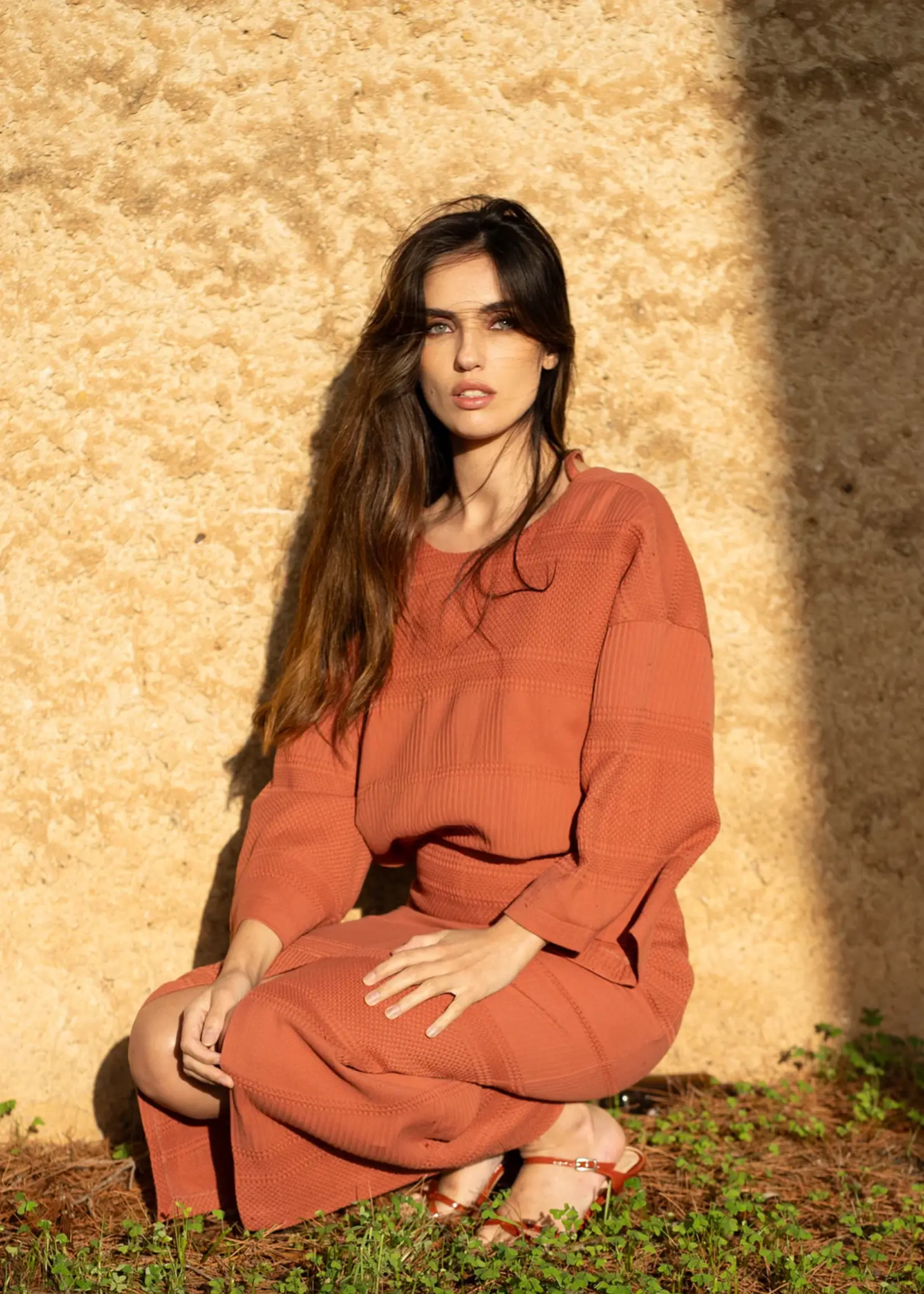 Blouse Rule N°83 Blouse Nomad Stripes Cinnamon