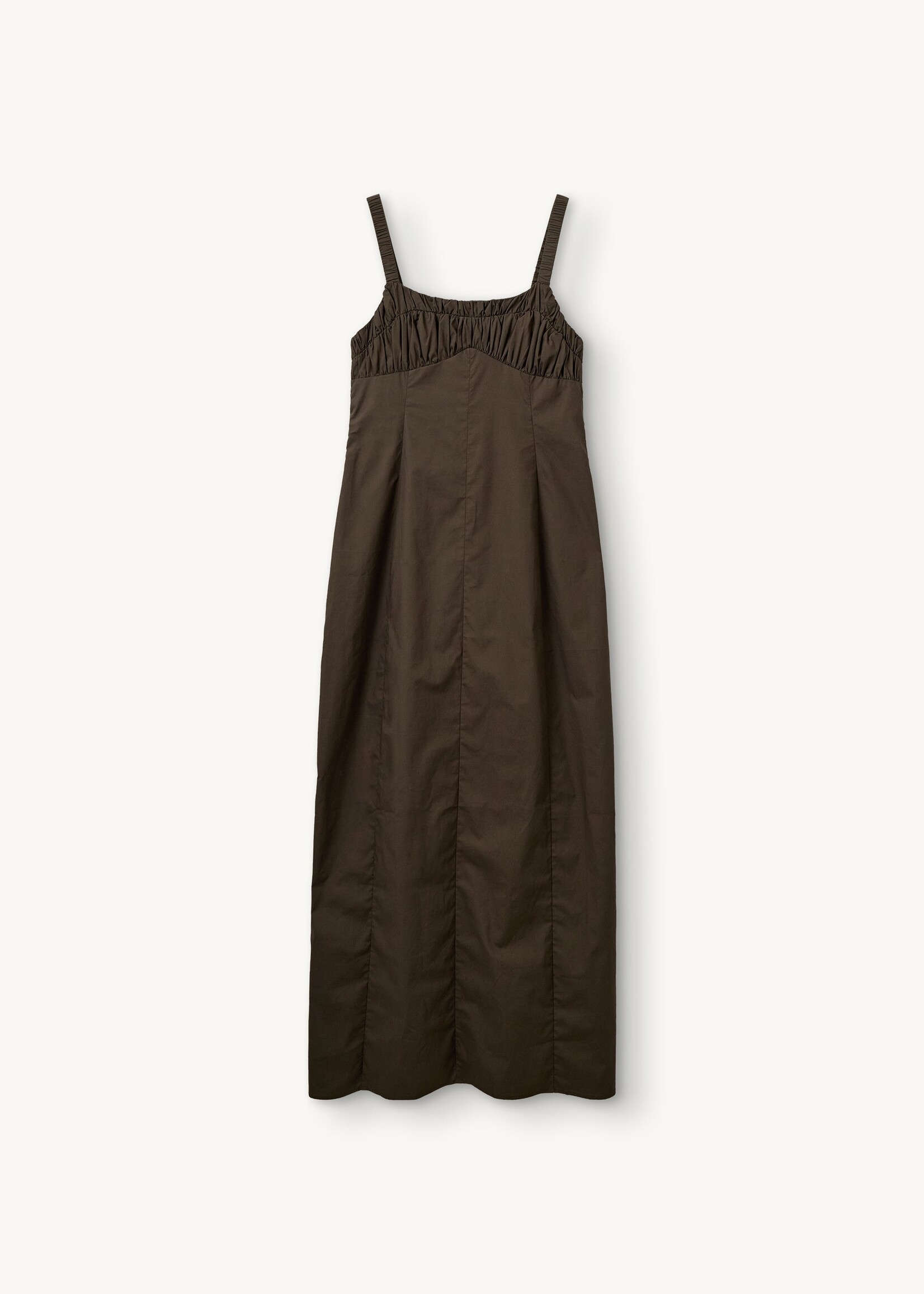 Claire Shoulder Gown Olive