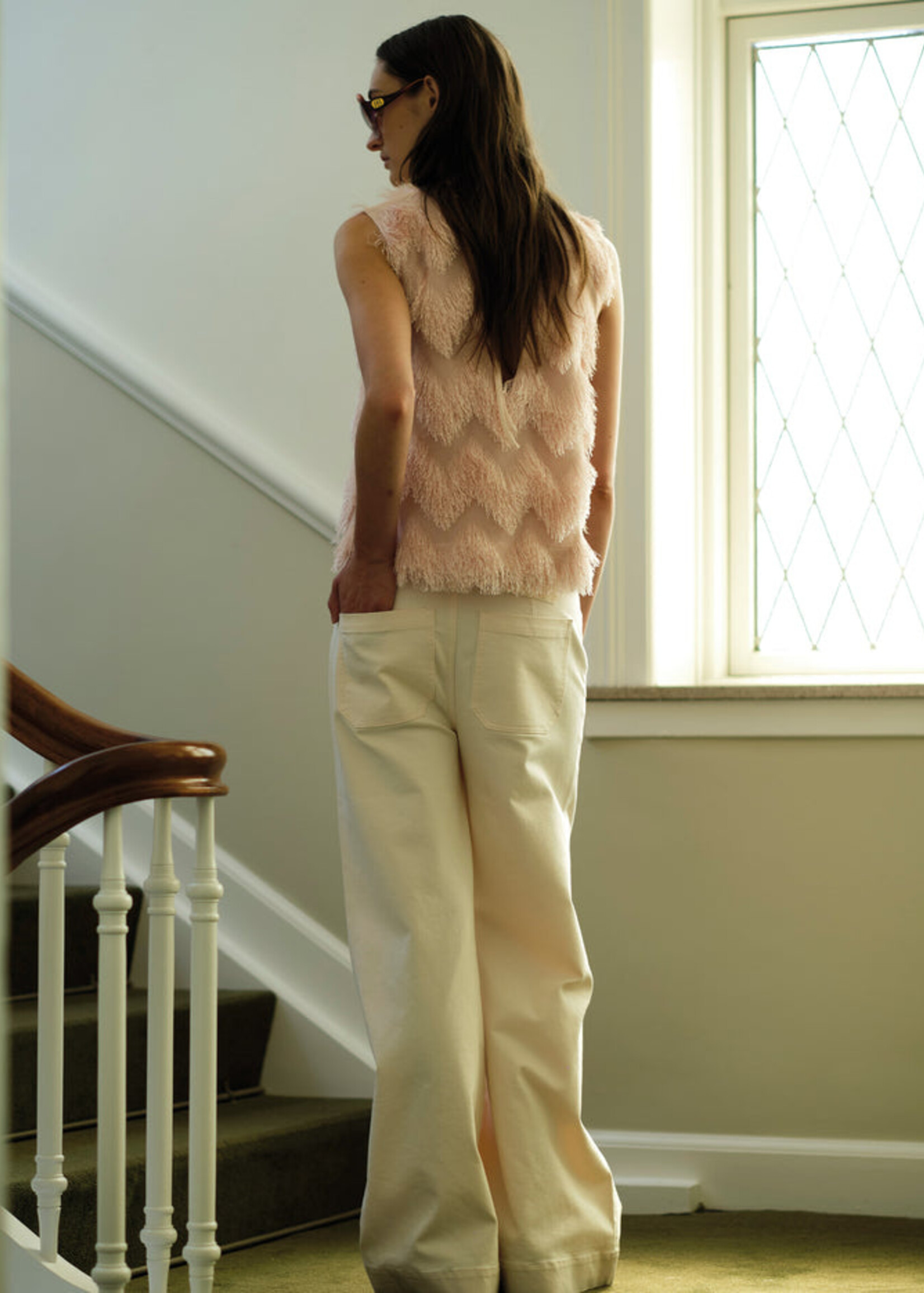 Designers Remix Lotus Top Blush