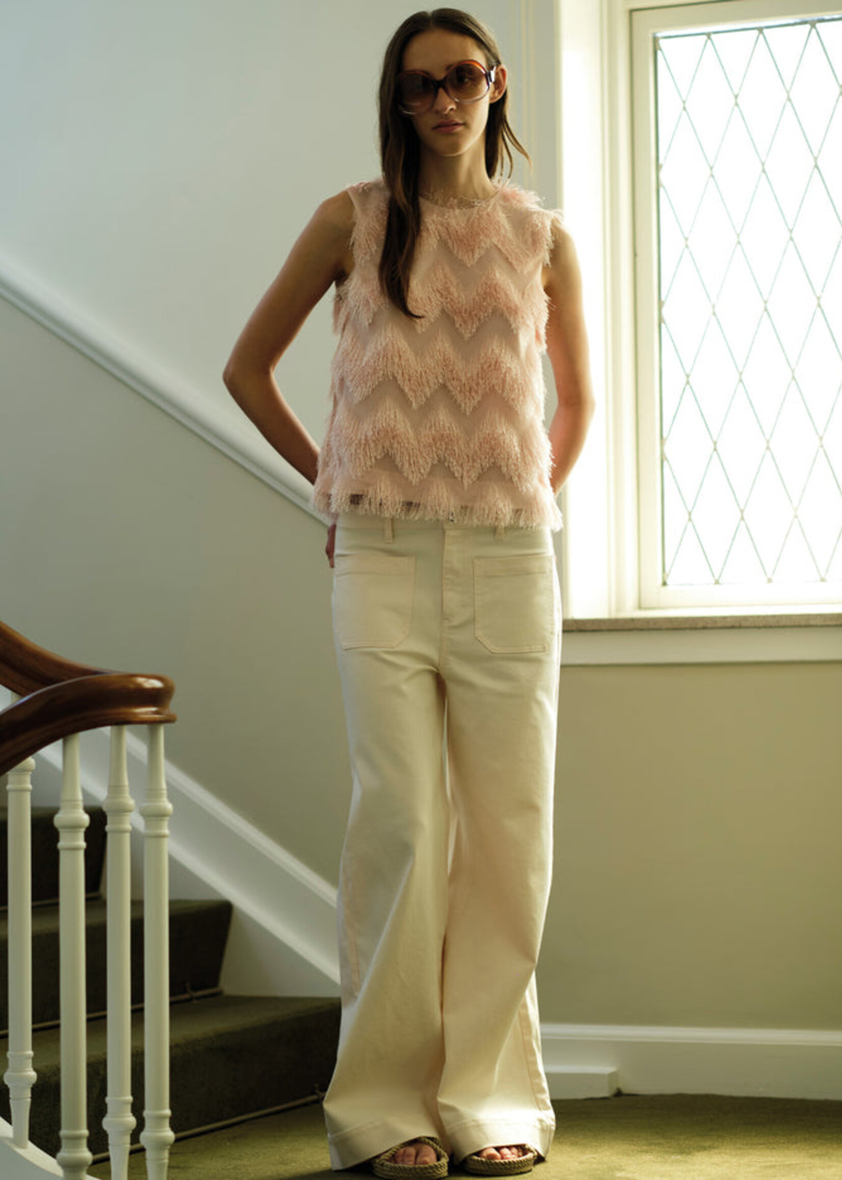 Designers Remix Lotus Top Blush