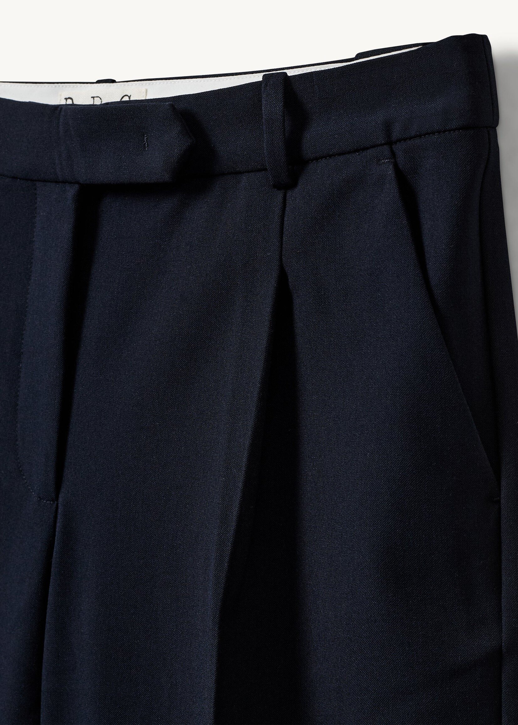 Designers Remix Scott Pleat Shorts Navy