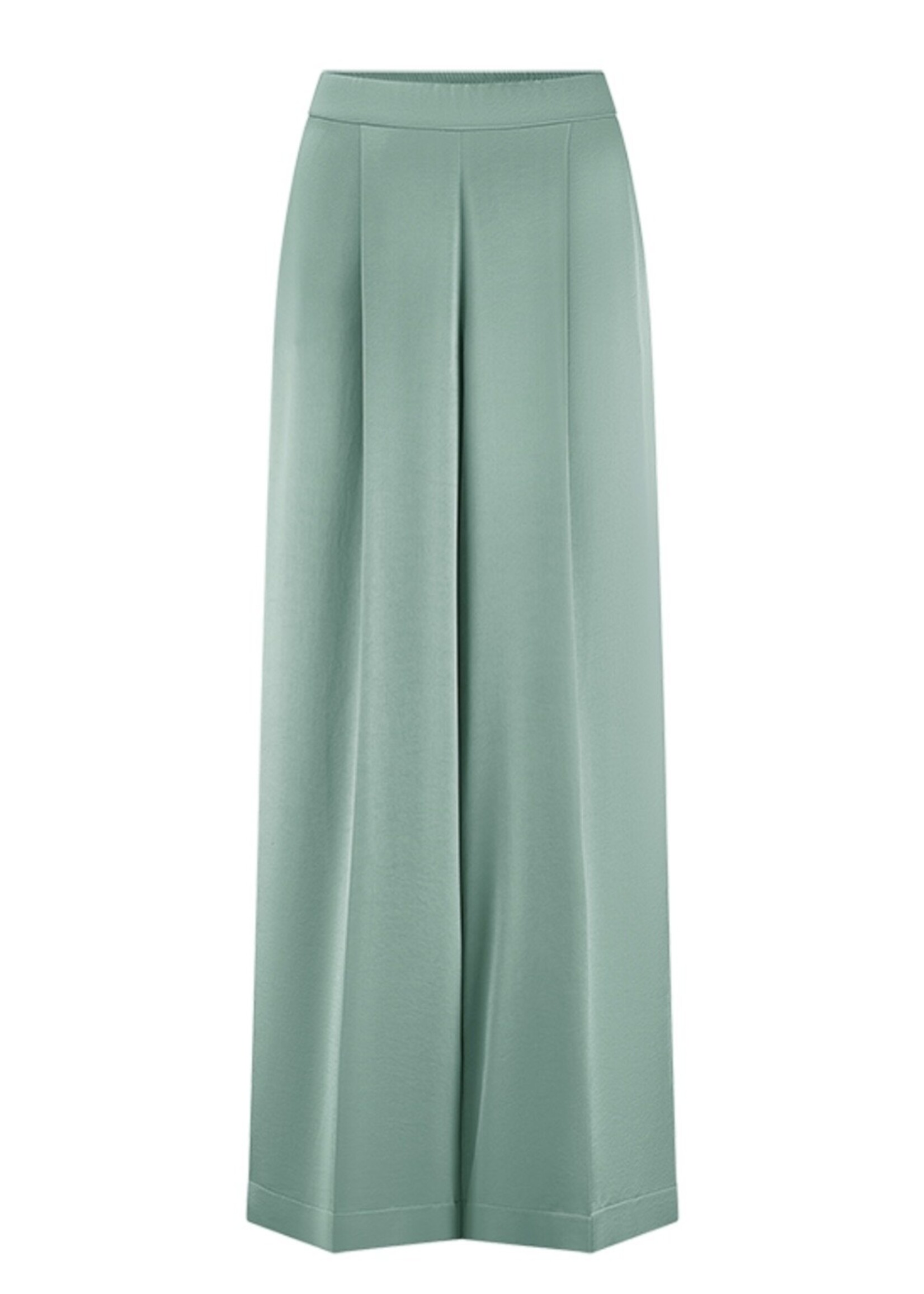 Wide Fit Pleated Trousers Basil