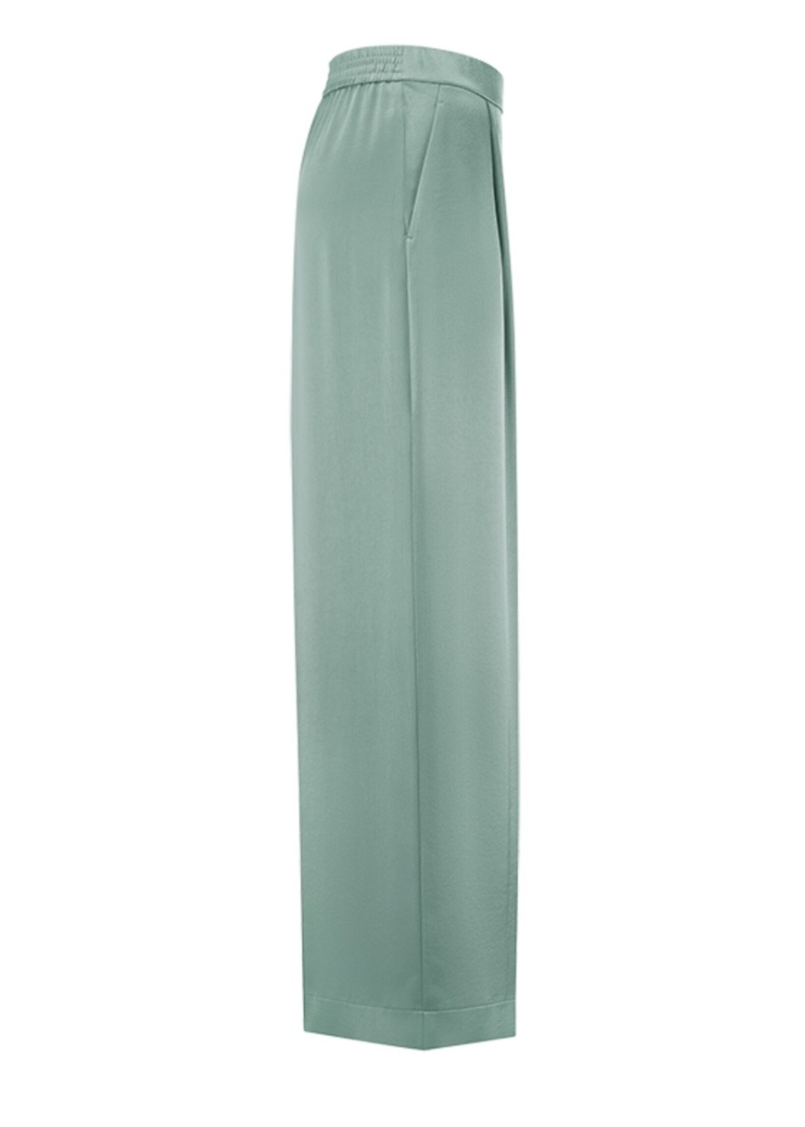 Wide Fit Pleated Trousers Basil