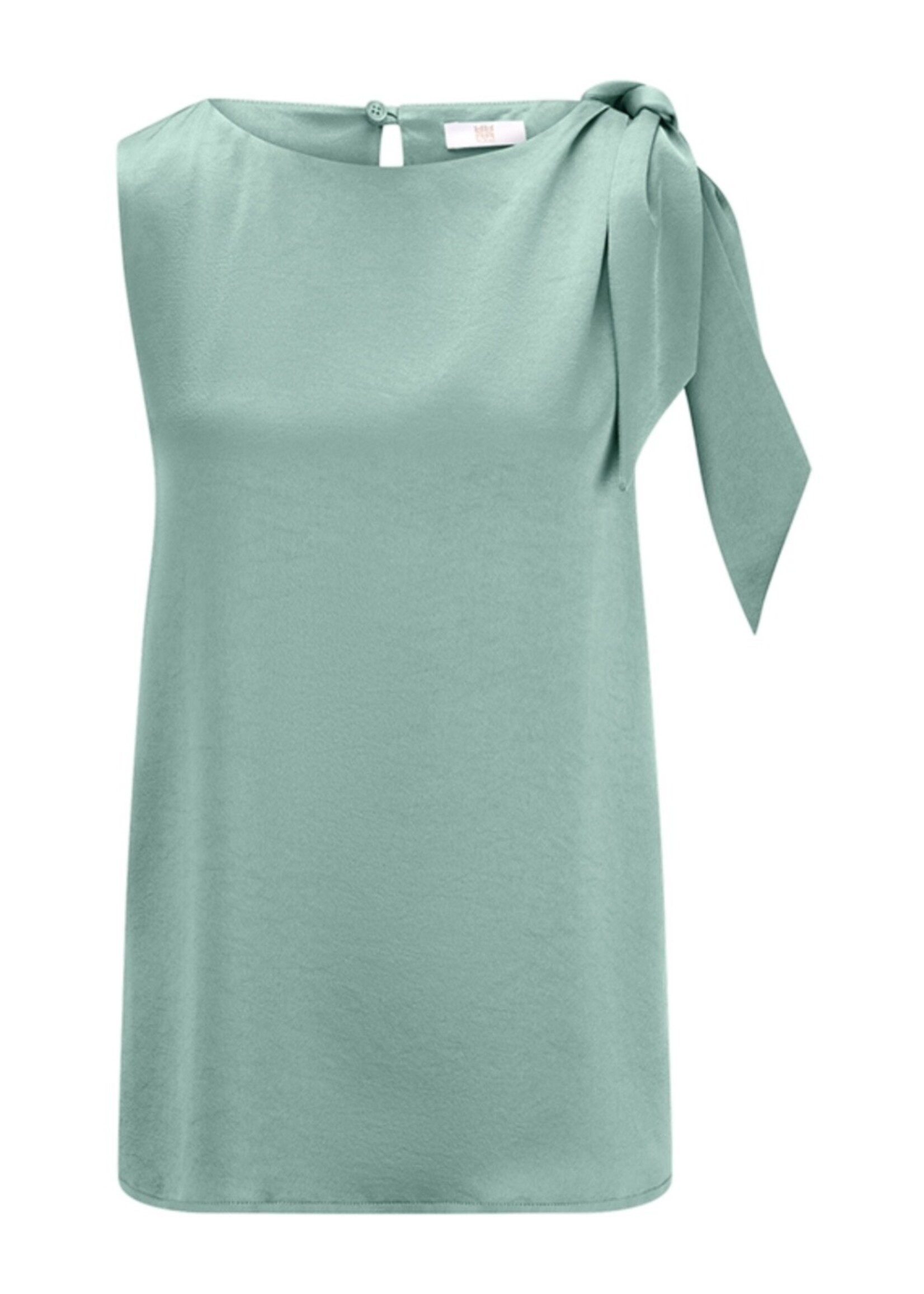 Top With Bow Detail Basil