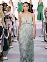 Maxi Dress With Spaghetti Straps Multicolour