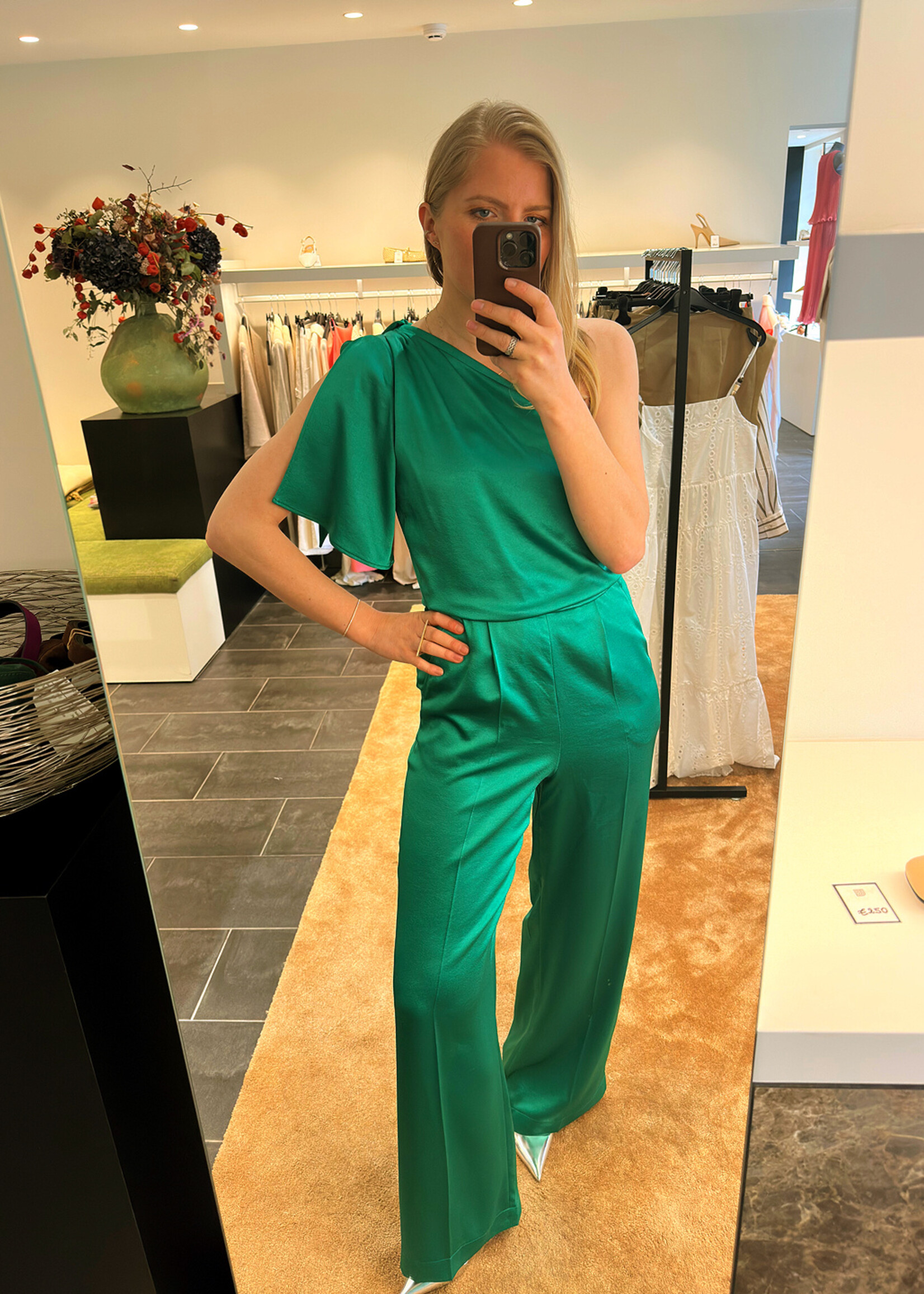 One-Shoulder Jumpsuit Exotic