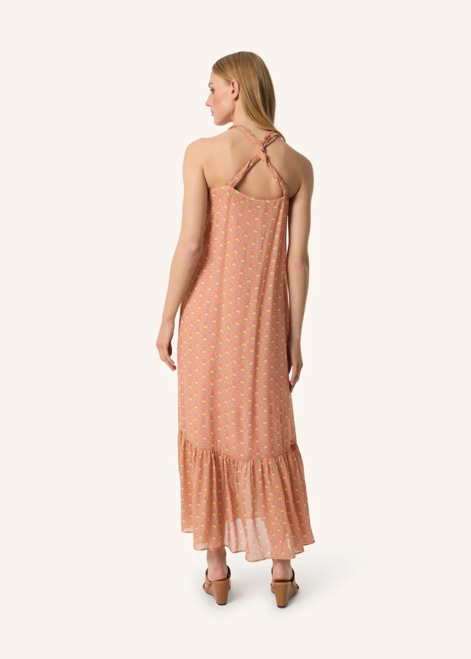 Knidos Dress Peacock