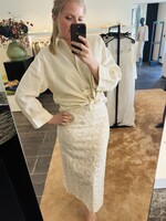 Aura Blouse Linen Ivory