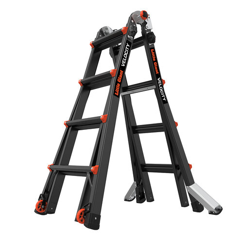 Altrex Vouwladder Little Giant 4x4 Velocity Black Pro