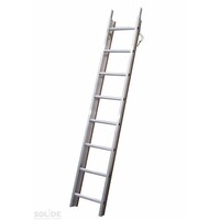 Solide Solide dakladder set 5 meter + Solide nokhaak Solide Solide dakladder set 5 meter + Solide nokhaak