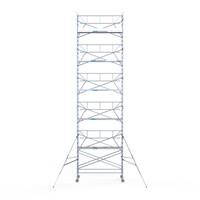 Euroscaffold Solar Rolsteiger 135x305x12,2m werkhoogte, inclusief Solar lift