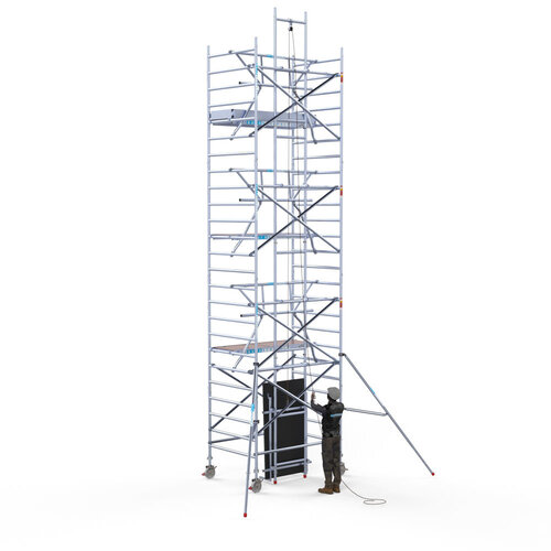 Euroscaffold Solar Rolsteiger 135x305x8,2m werkhoogte, inclusief Solar lift