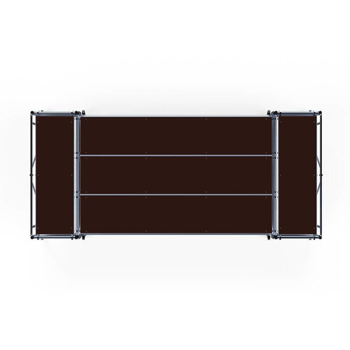 Euroscaffold Stukadoors werkplatform laag 190x455 3m werkhoogte