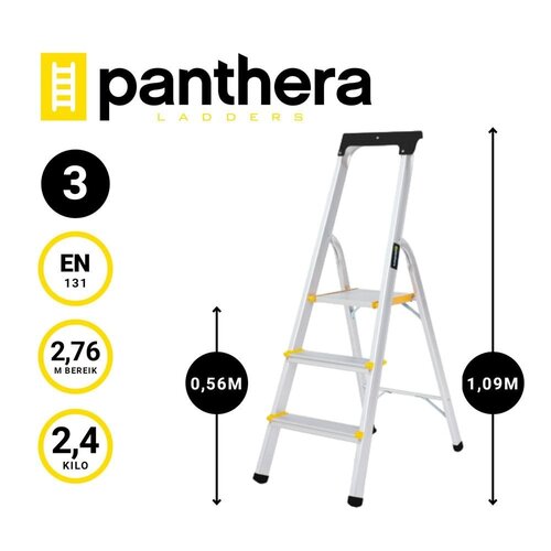 Panthera Panthera huishoudtrap 1x3 treden