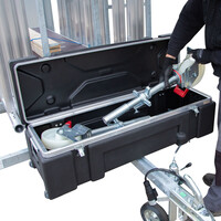 Euroscaffold Gereedschapskist aanhanger