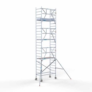 Rolsteiger Professional carbondeck 90 x 190 x 8,2m werkhoogte + enkelzijdige voorloopleuningen