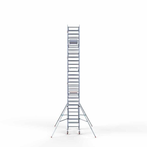 Euroscaffold Rolsteiger Professional 90 x 190 x 9,2m werkhoogte + dubbelzijdige voorloopleuningen