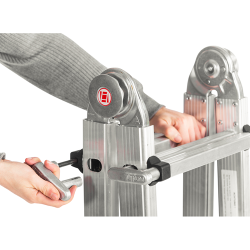 Euroline Euro-Vario vouwladder 4x4 Treden