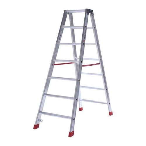 Euroline Dubbele Trap 2x7 (max. werkhoogte 3,61 m)