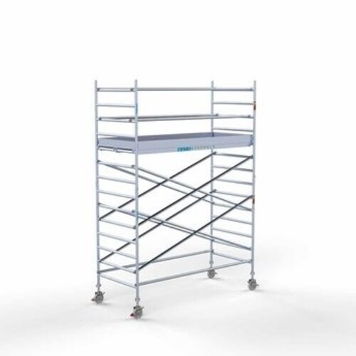 Euroscaffold Steigeraanhanger + Rolsteiger Original 135 x 305 x 5,2 meter werkhoogte