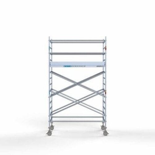 Euroscaffold Steigeraanhanger + Rolsteiger Original 135 x 250 x 5,2 meter werkhoogte