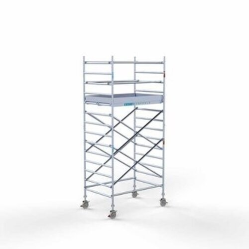 Euroscaffold Steigeraanhanger + Rolsteiger Original 135 x 190 x 5,2 meter werkhoogte