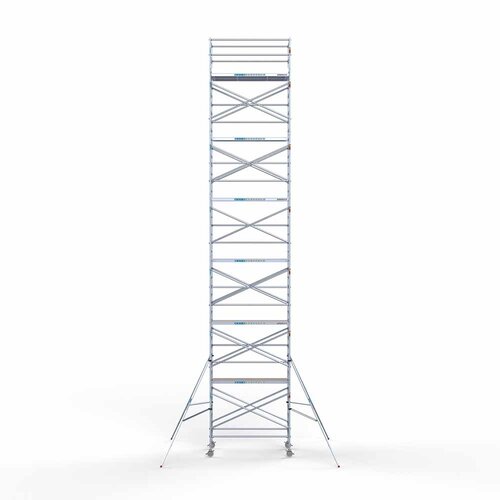 Euroscaffold Rolsteiger Original 135 x 250 x 14,2m werkhoogte met lichtgewicht platform