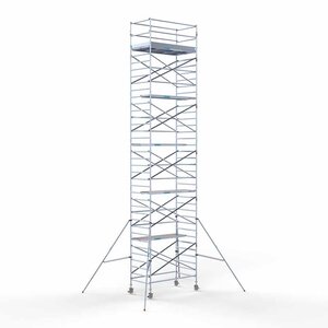 Euroscaffold Rolsteiger Original 135 x 250 x 12,2m werkhoogte met lichtgewicht platform Euroscaffold Rolsteiger Original 135 x 250 x 12,2m werkhoogte met lichtgewicht platform