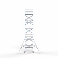 Euroscaffold Rolsteiger Original 135 x 190 x 11,2m werkhoogte met lichtgewicht platform