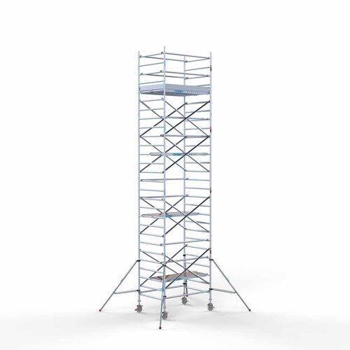 Euroscaffold Rolsteiger Original 135 x 190 x 9,2m werkhoogte met lichtgewicht platform