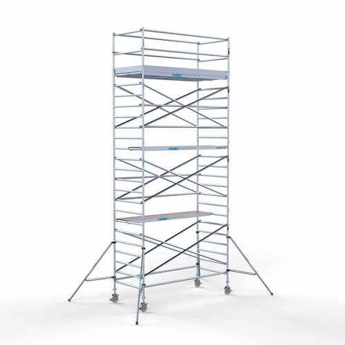 Euroscaffold Rolsteiger Original 135 x 305 x 8,2m werkhoogte met lichtgewicht platform