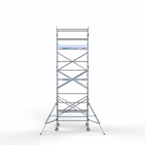 Euroscaffold Rolsteiger Original 135 x 190 x 7,2m werkhoogte met lichtgewicht platform